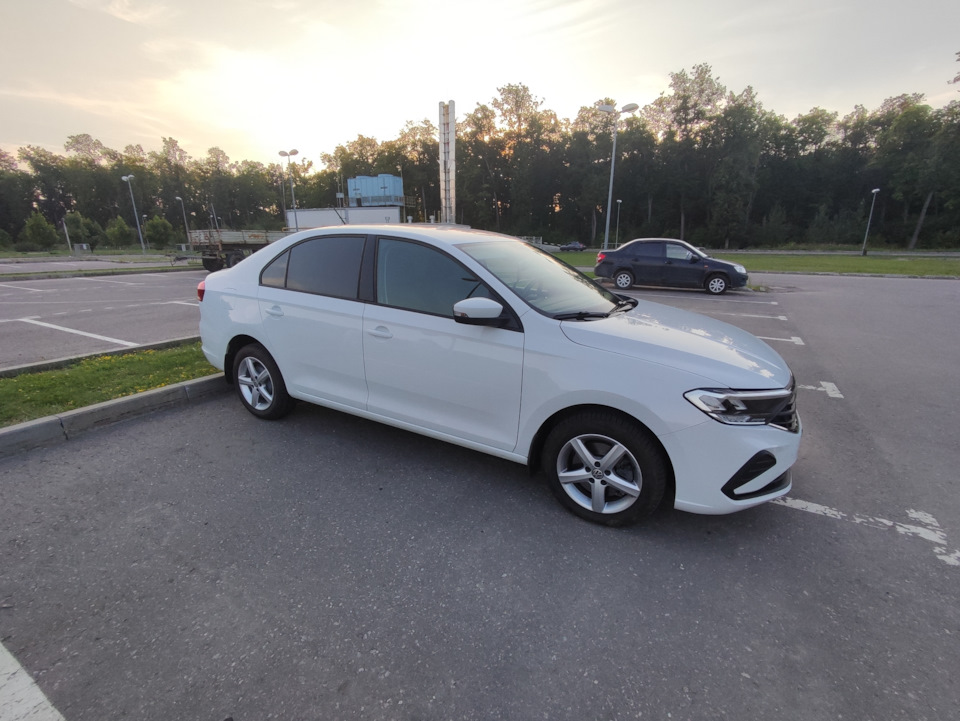 Тонировка — Volkswagen Polo liftback, 1,6 л, 2020 года | стайлинг | DRIVE2