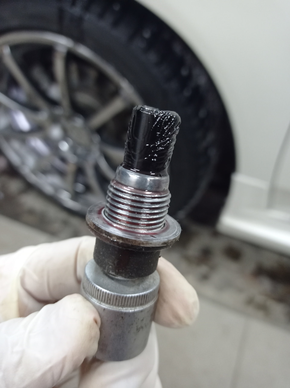 5. Металлической стружки нет, все отлично. — Honda Accord (8G)