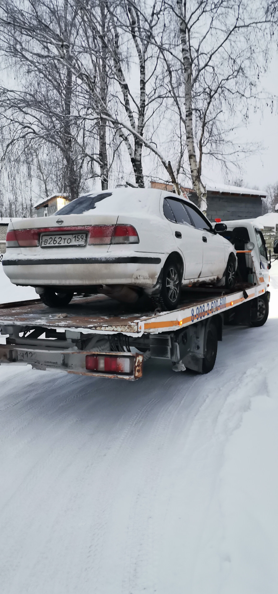 Начало зимы. Или проблемы Сани — Nissan Sunny (B15), 1,5 л, 2001 года |  эвакуация | DRIVE2