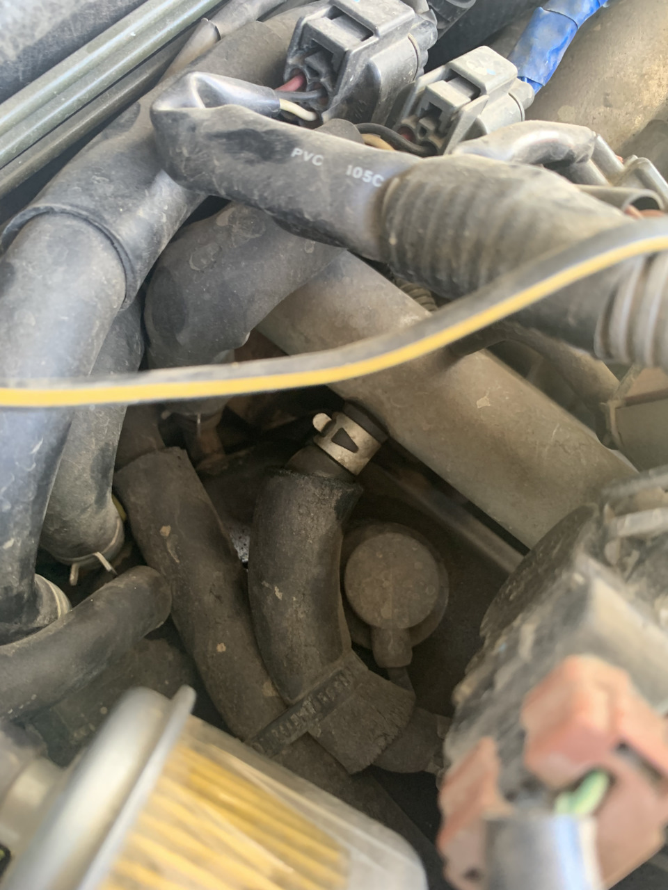 Протечка антифриза. Подогрев дроссельной заслонки — Mitsubishi Pajero ...