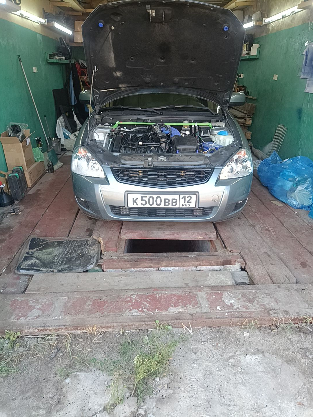 Плановое т.о и переход на моторное масло ROLF ULTRA 5W-40 . — Lada ...