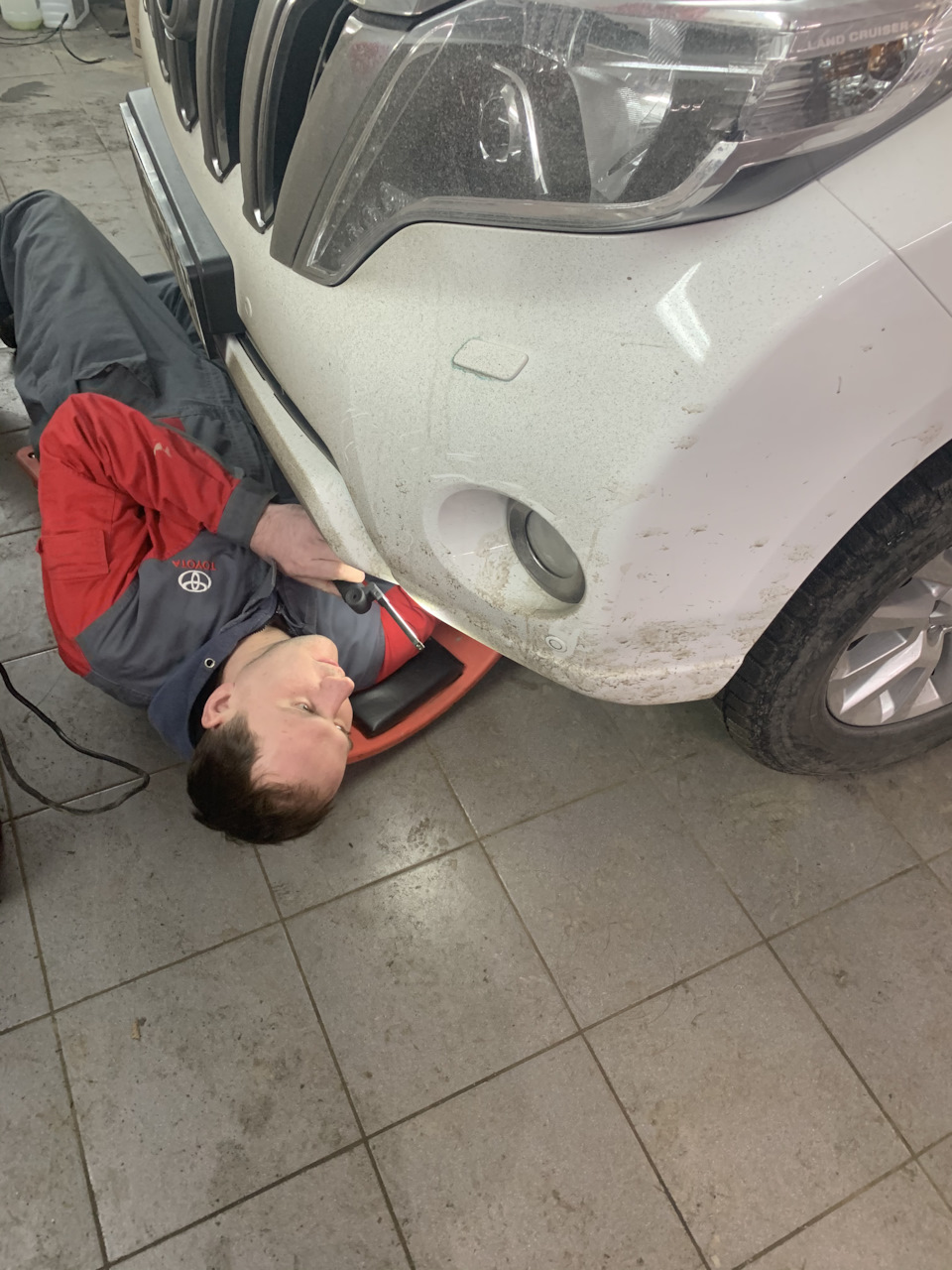 #3 Ремонт парктроников — Toyota Land Cruiser Prado 150-series, 2,8 л ...