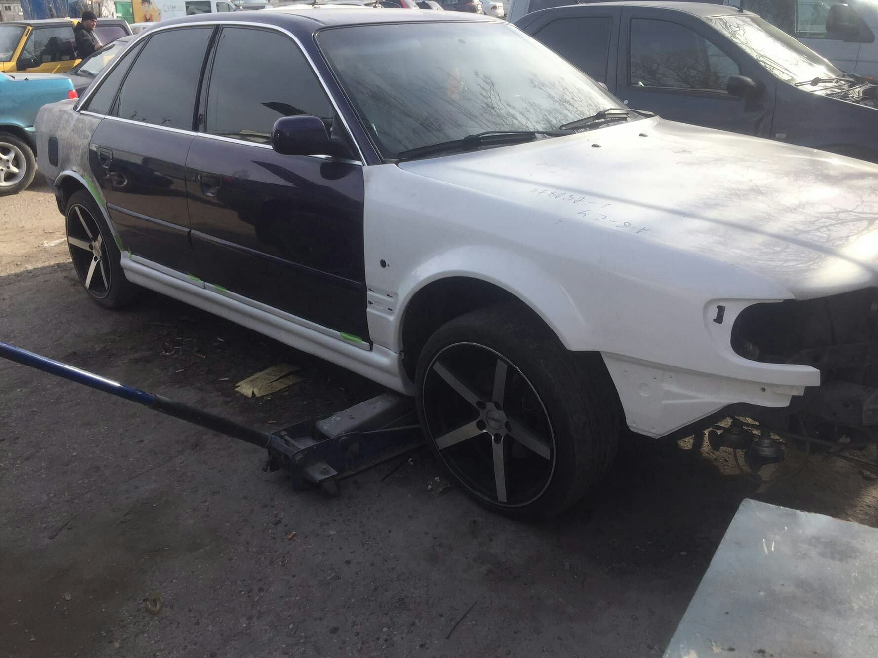 Кузовной ремонт (из А6 в S6) — Audi A6 (C4), 2,6 л., 1996 года ...