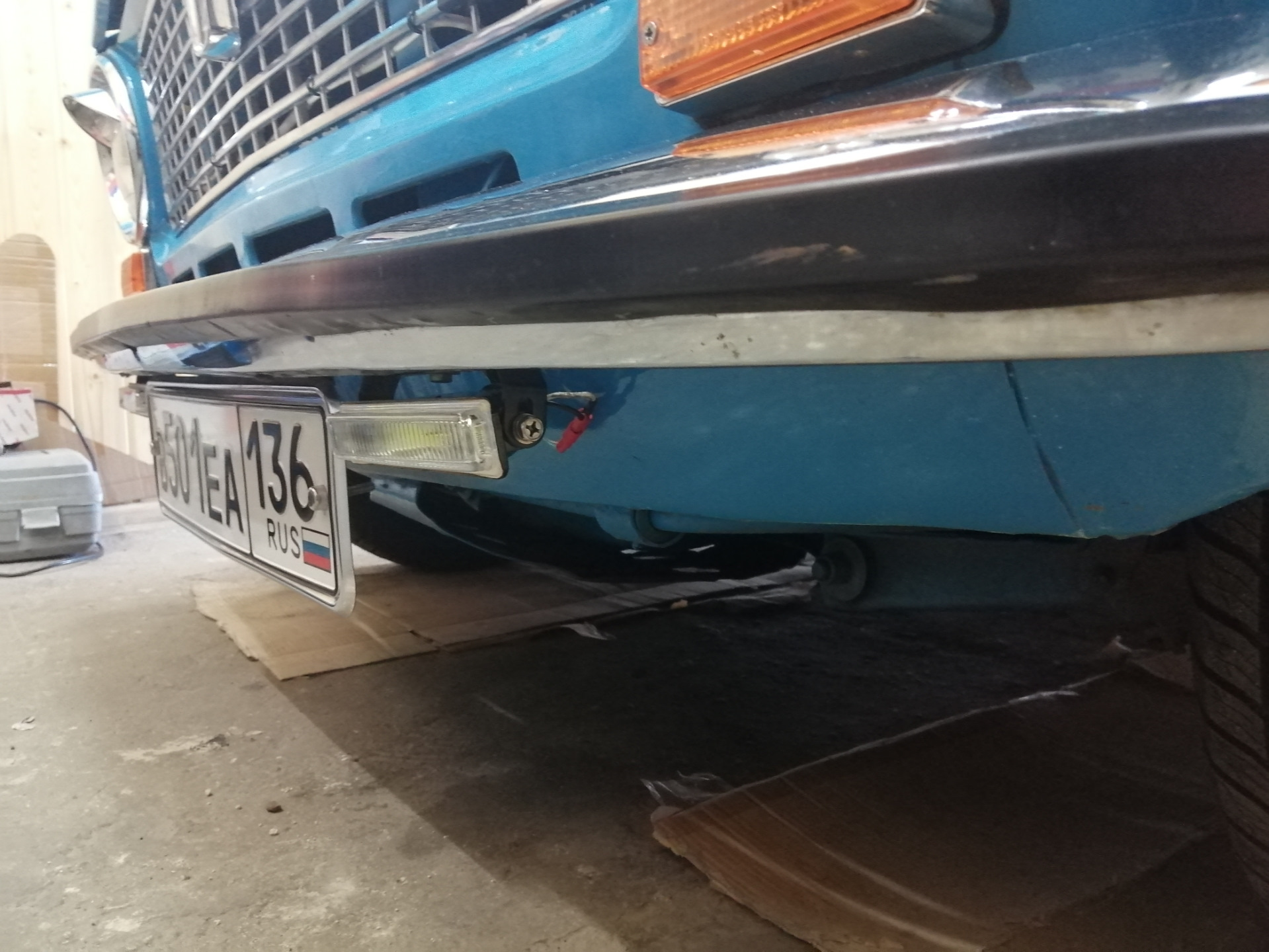 Птф установка туманок на ваз 2101 — Lada 21013, 1,2 л, 1983 года ...