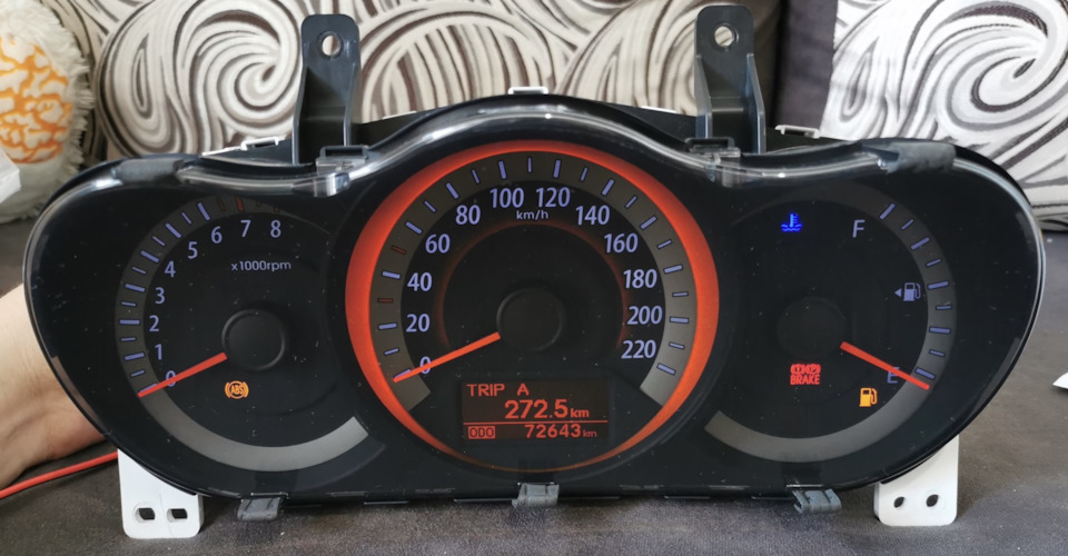 Новая панель приборов Supervision — KIA Cerato (2G), 1,6 л, 2010 года ...