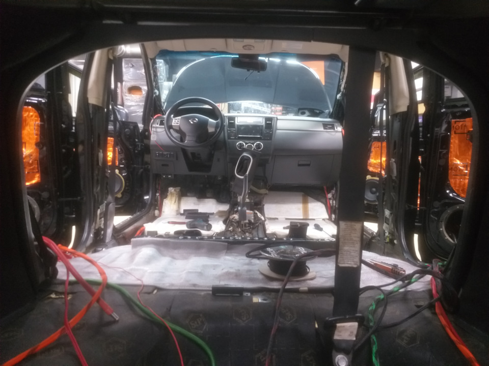 SQ часть 3. Переход на поканальное усиление, переукладка проводки ...