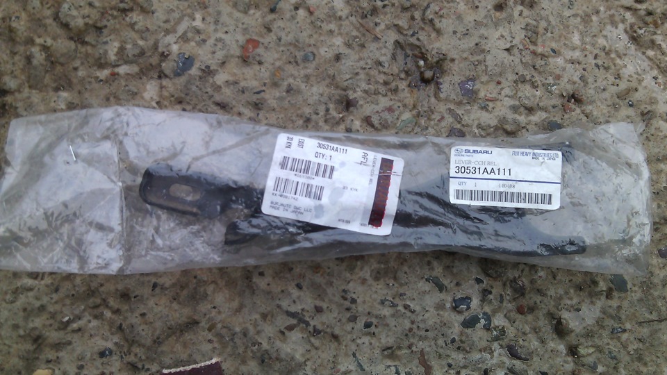 Сломалась вилка сцепления. — Subaru Legacy (BC/BJ/BF), 1,8 л, 1993 года ...