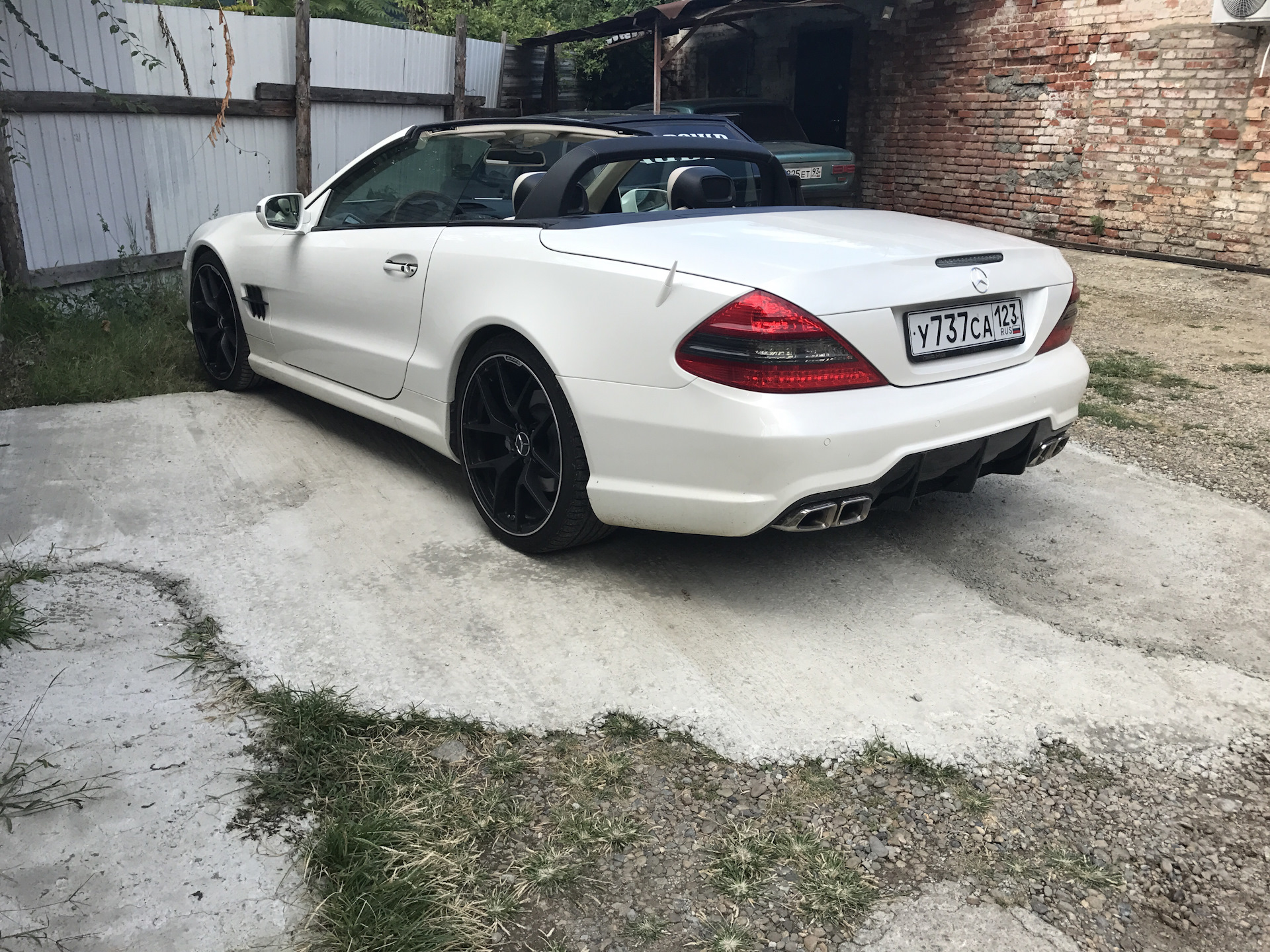 Вернулся к жизни! — Mercedes-Benz SL-Class (R230), 5,5 л, 2008 года ...