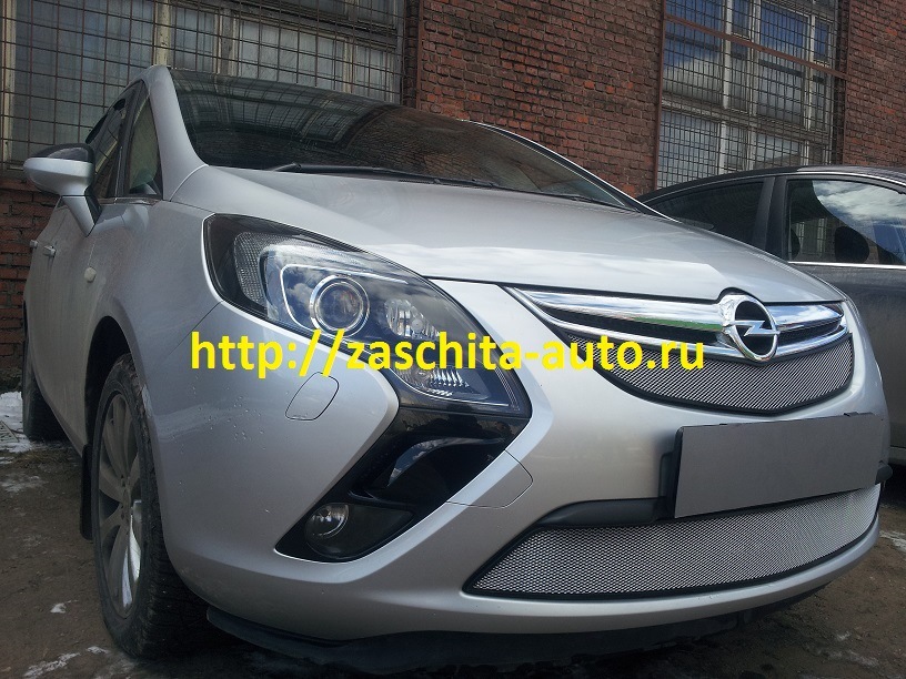 Защита радиатора на ОПЕЛЬ ЗАФИРА ТУРЕР С 2012 — 2015 — ЗАЩИТА ...