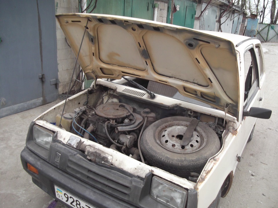 Попытка завести — Lada 1111 Ока, 0,6 л, 1993 года | своими руками | DRIVE2