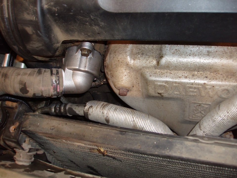 Замена Стоек стабилизатора, термостат на 92 гр, масло, антифриз ...