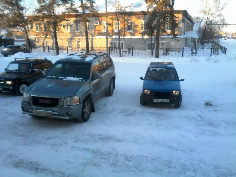 Примерные габариты Энвоя) — GMC Envoy, 4,2 л, 2001 года | наблюдение ...