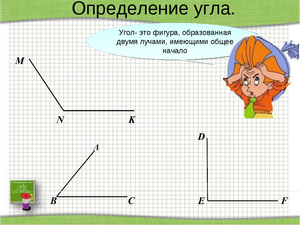 Как рисовать углы