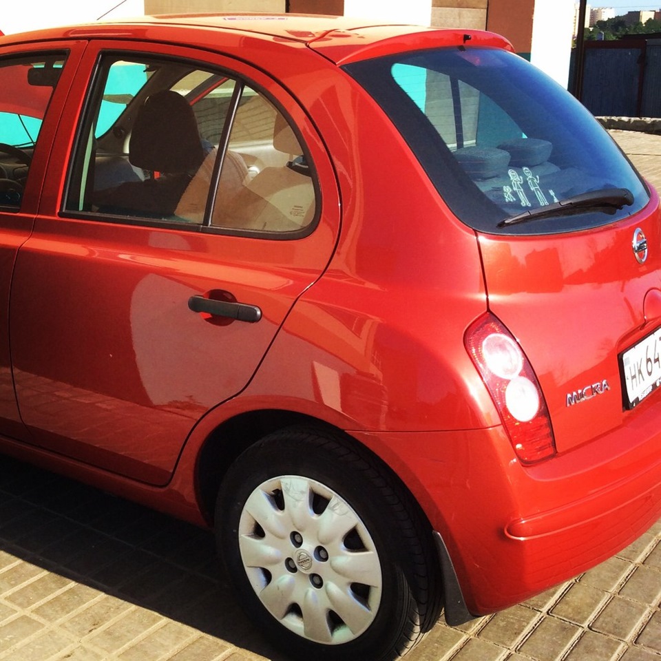 Люблю свою машинку! — Nissan Micra (K12), 1,2 л, 2007 года | фотография ...