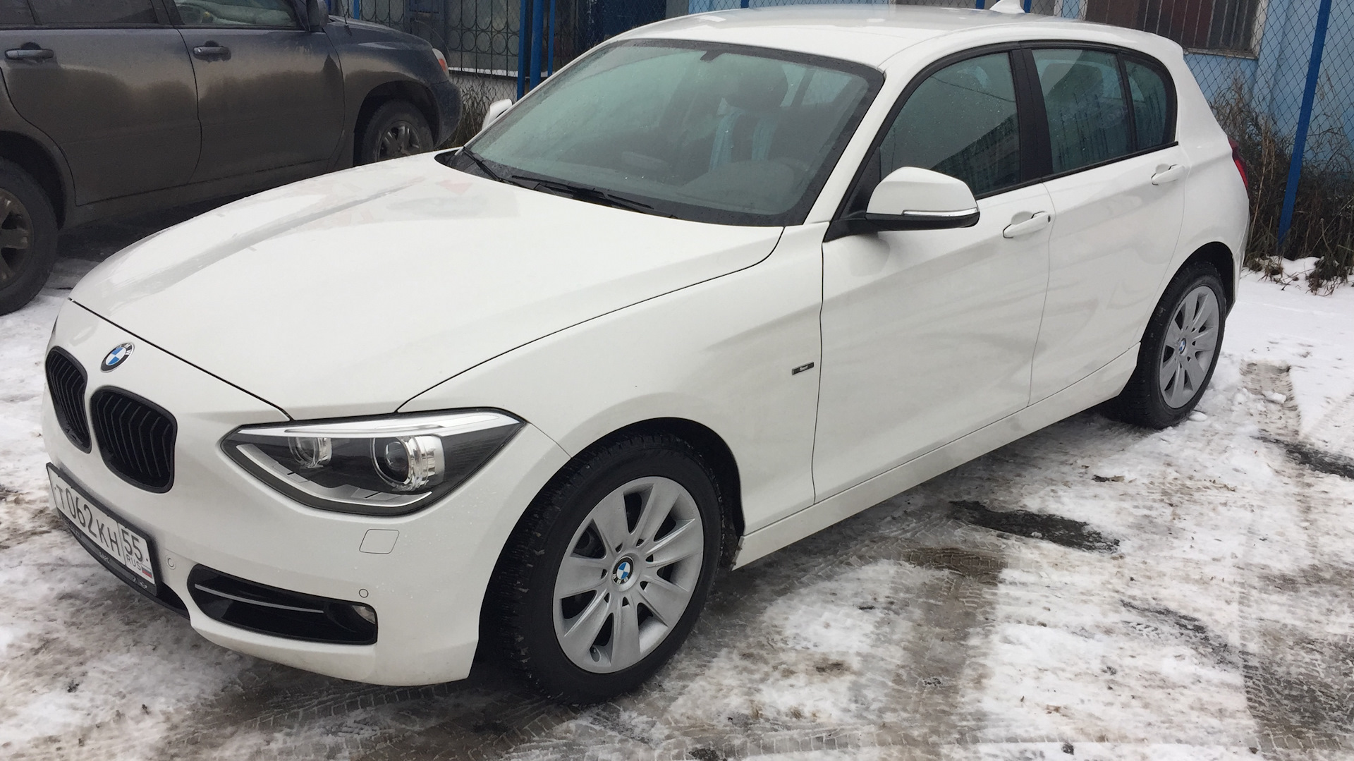 Зима, Run Flat и литые диски — BMW 1 series (F20), 1,6 л, 2014 года |  колёсные диски | DRIVE2