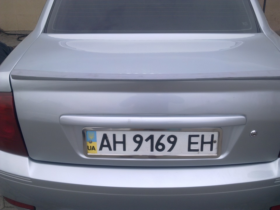 Сабля — Lada Приора седан, 1,6 л, 2007 года | аксессуары | DRIVE2