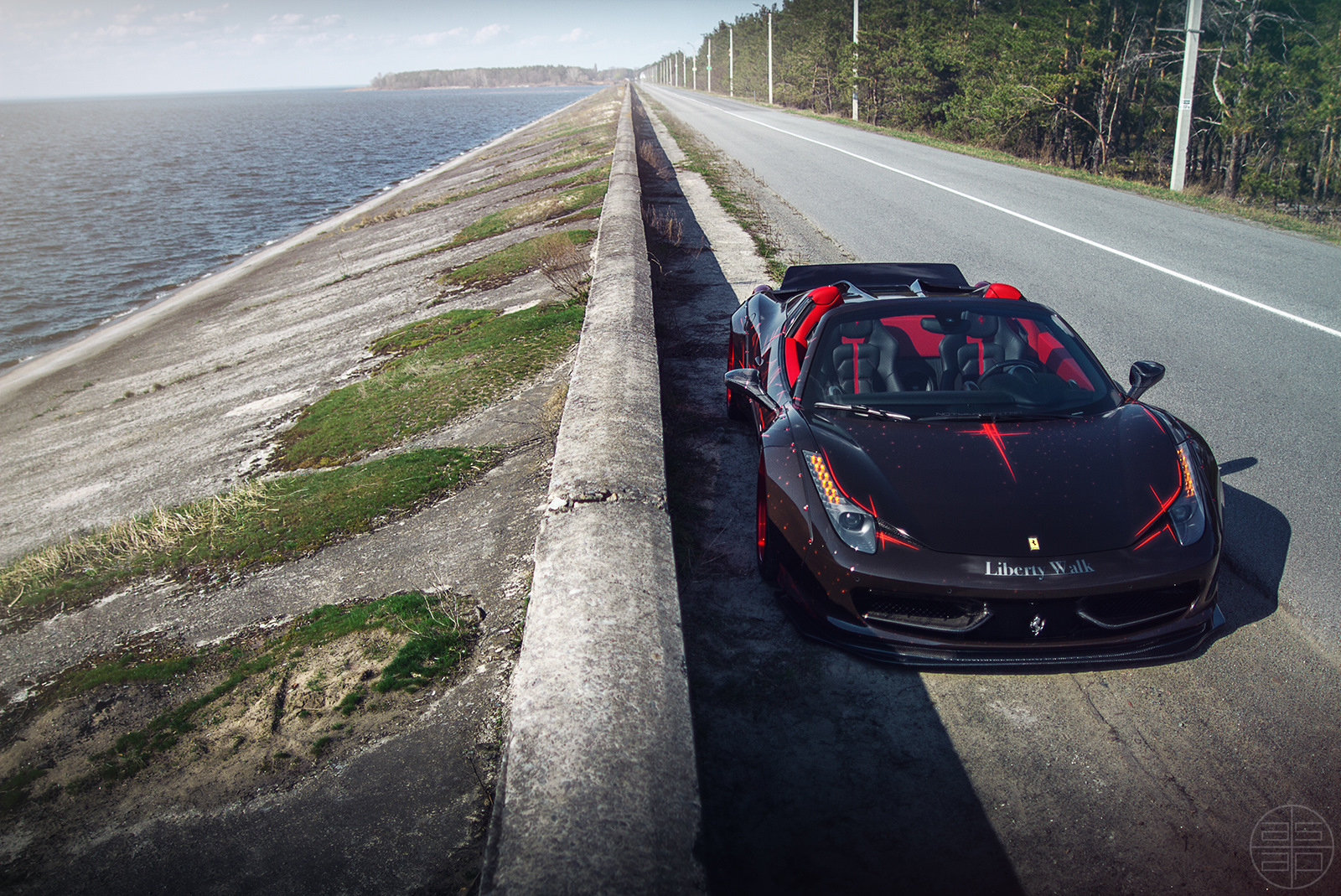 Ferrari 458 Italia Spider Liberty walk