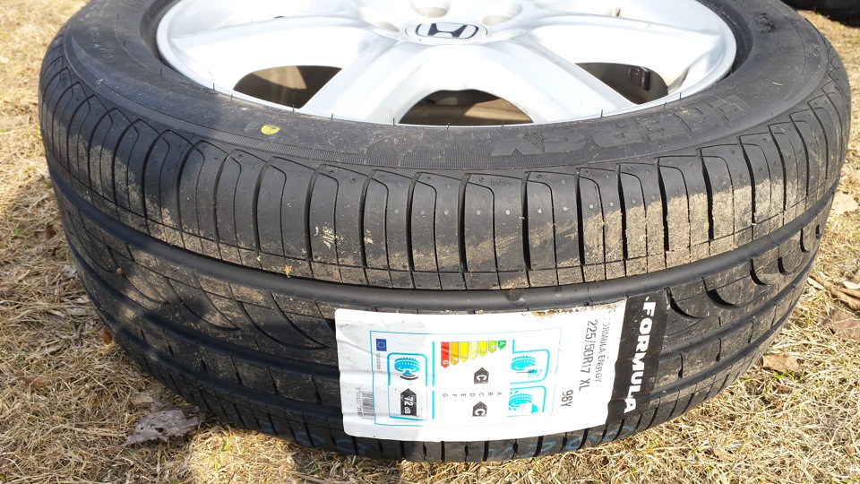 Резина лето 225-50-17 Pirelli Formula Energy — DRIVE2