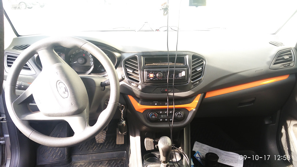 №35. Подключение видеорегистратора и радара к плафону в салоне. — Lada ...