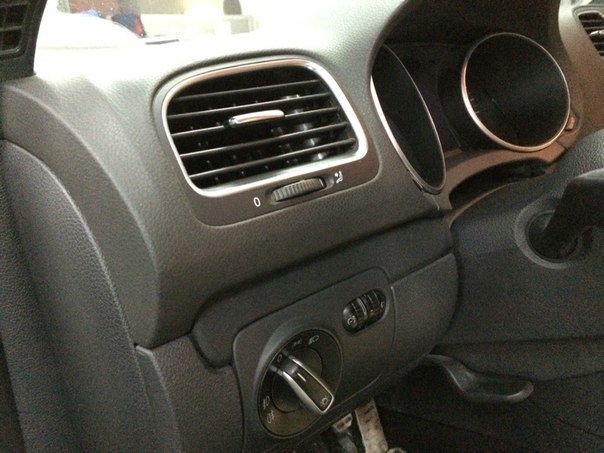 Запись#43 Оклейка пластика салона (серебристые вставки) — Volkswagen ...