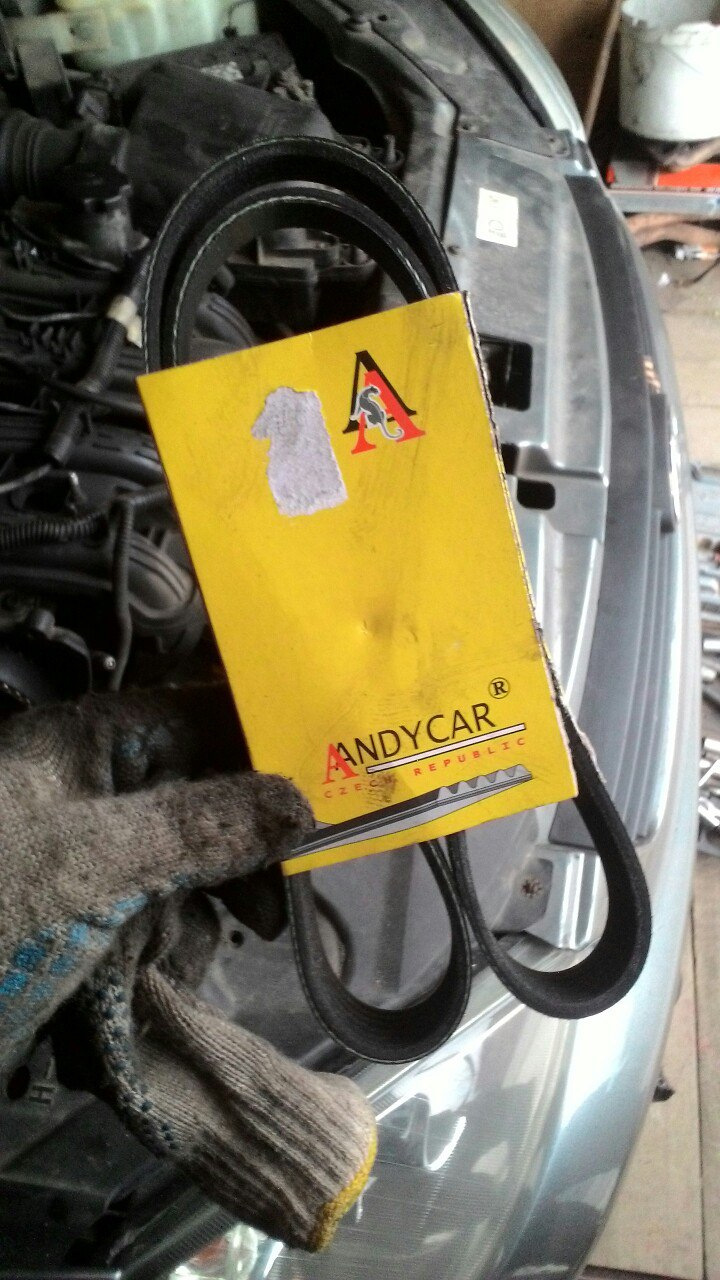 Замена ремня генератора на Приоре — Lada Приора хэтчбек, 1,6 л, 2008 ...