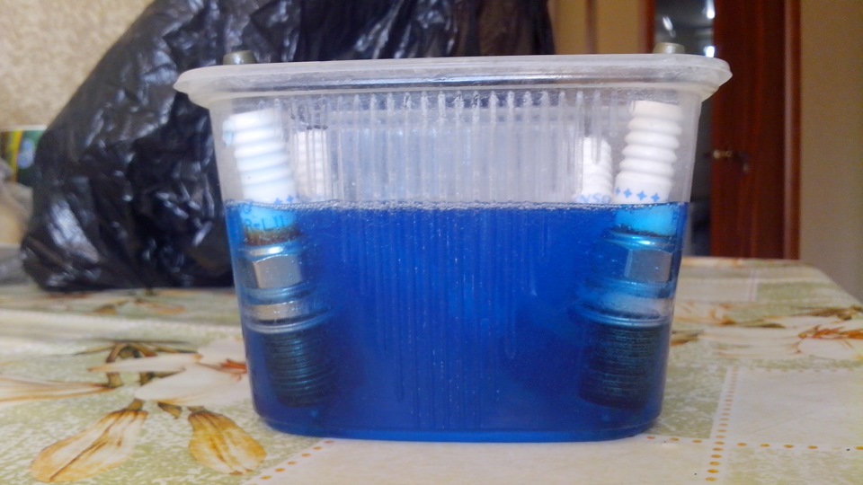 Чистка иридиевых свечей. — Nissan Cefiro (A32), 2 л, 1996 года ...