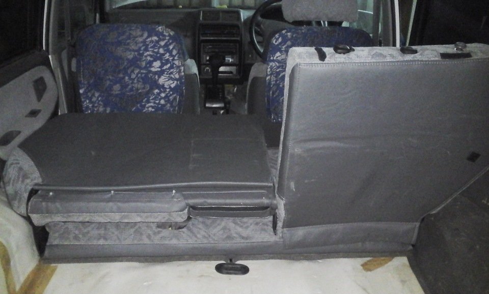 Сиденья: мойка, накидки, переделка креплений — Suzuki Escudo (1G), 2 л ...