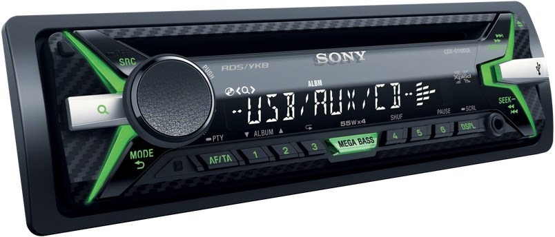 magnitola sony cdx g1100ue chevrolet