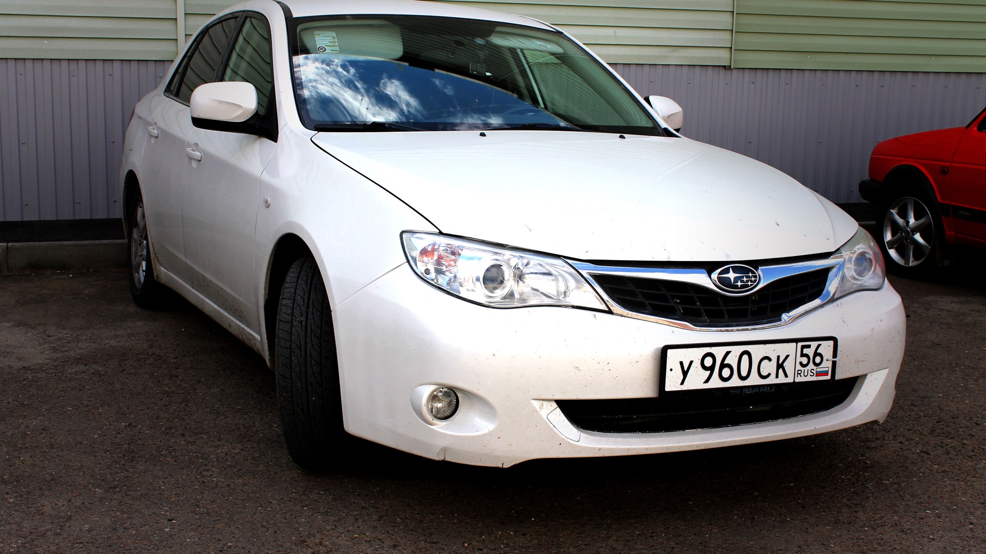 Subaru Impreza (GE, GH) 1.5 бензиновый 2008 | Белая на DRIVE2