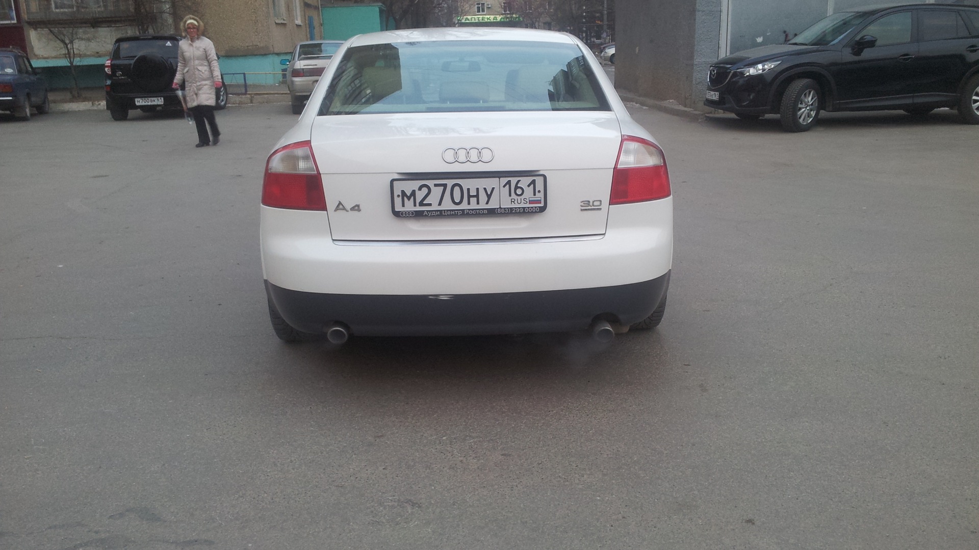 Audi A4 (B6) 3.0 бензиновый 2001 | 3л. кватро на DRIVE2