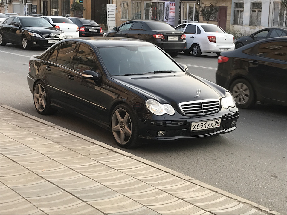 AMG обвес ! — Mercedes-Benz C-class (W203), 3 л, 2005 года | тюнинг ...