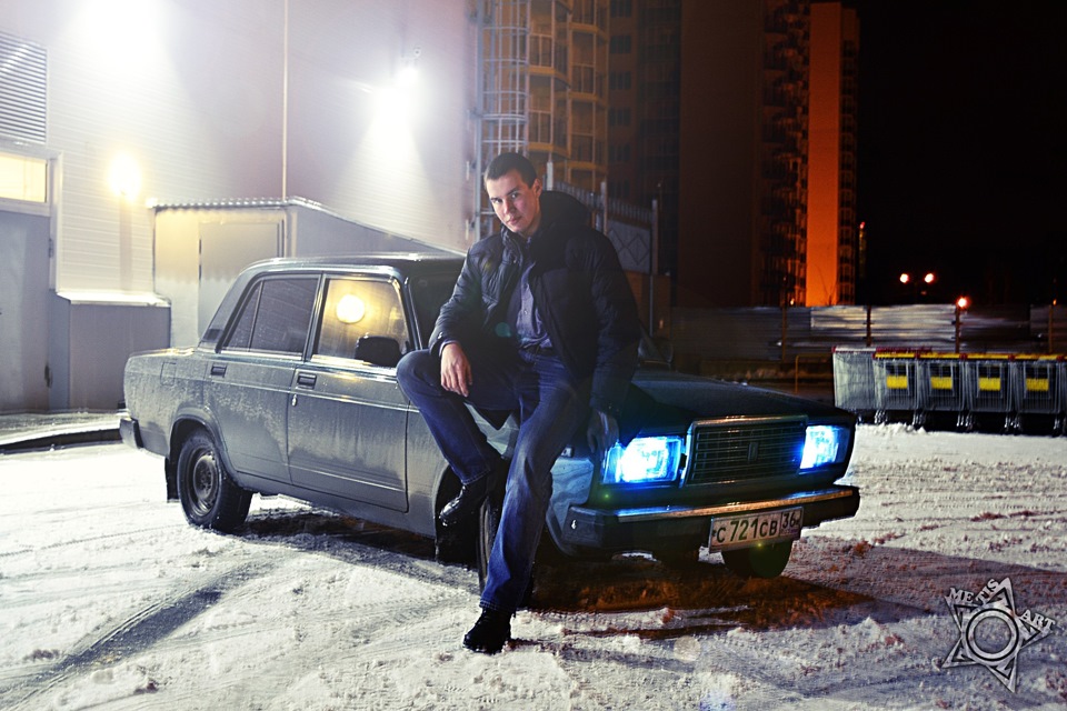 Дрифт у \"Окея\" — Lada 21074, 1,6 л, 2010 года | покатушки | DRIVE2