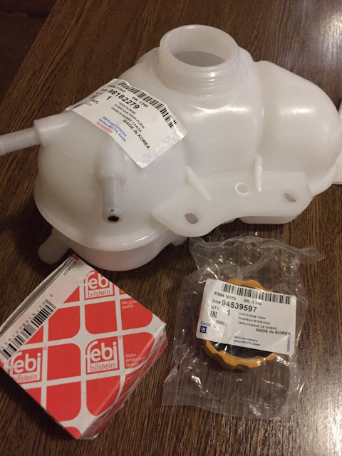 96182279 Бачок расширительный GM | Запчасти на DRIVE2?