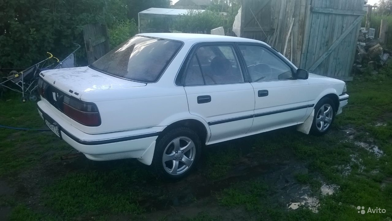 Toyota Corolla (90) 1.6 бензиновый 1987 | Вд на палке на DRIVE2