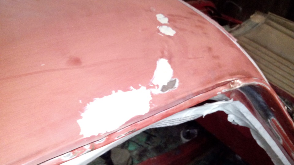 Начали шпаклевать кузов — ЗАЗ 968, 1,2 л, 1971 года | своими руками ...