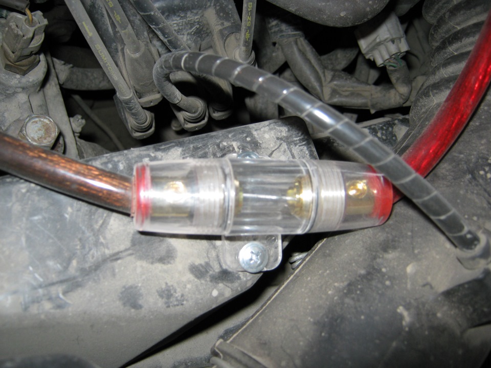 Проводка Сабвуфера — Toyota Vista (30), 1,8 л, 1994 года | автозвук ...