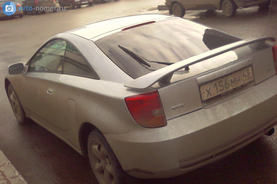 Установка губы на бампер — Toyota Celica (230), 1,8 л, 2001 года ...
