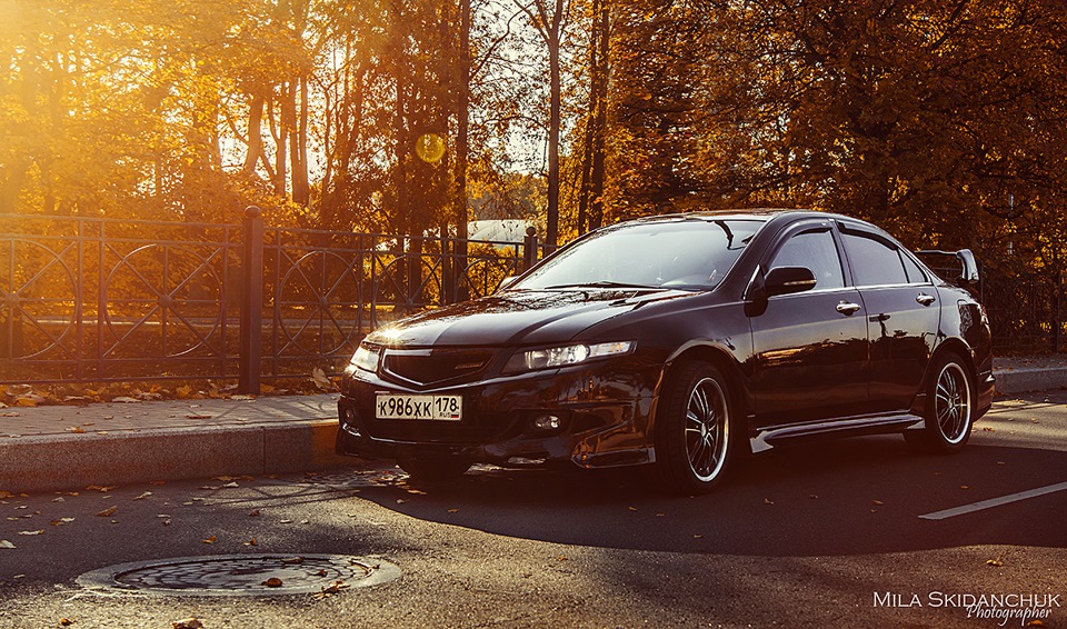 Honda Accord Chocolate Тизер с осеннего фотосета — DRIVE2