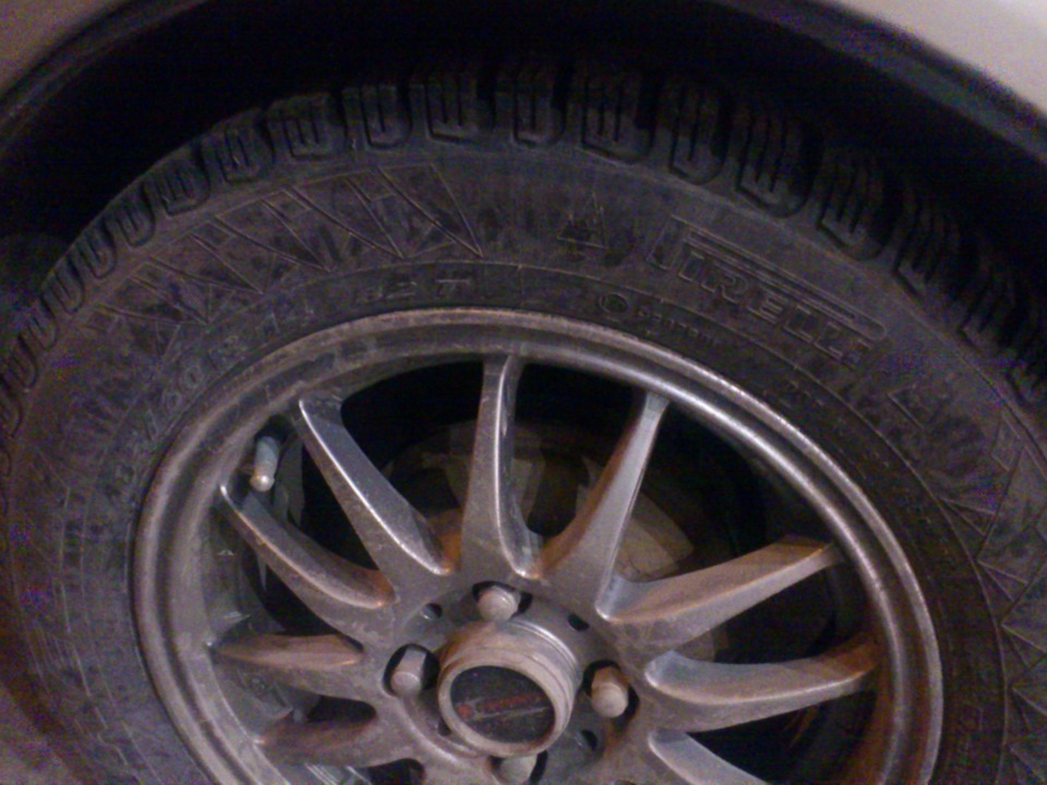 зимний вариант — Hyundai Accent (2G), 1,5 л, 2005 года | колёсные диски ...