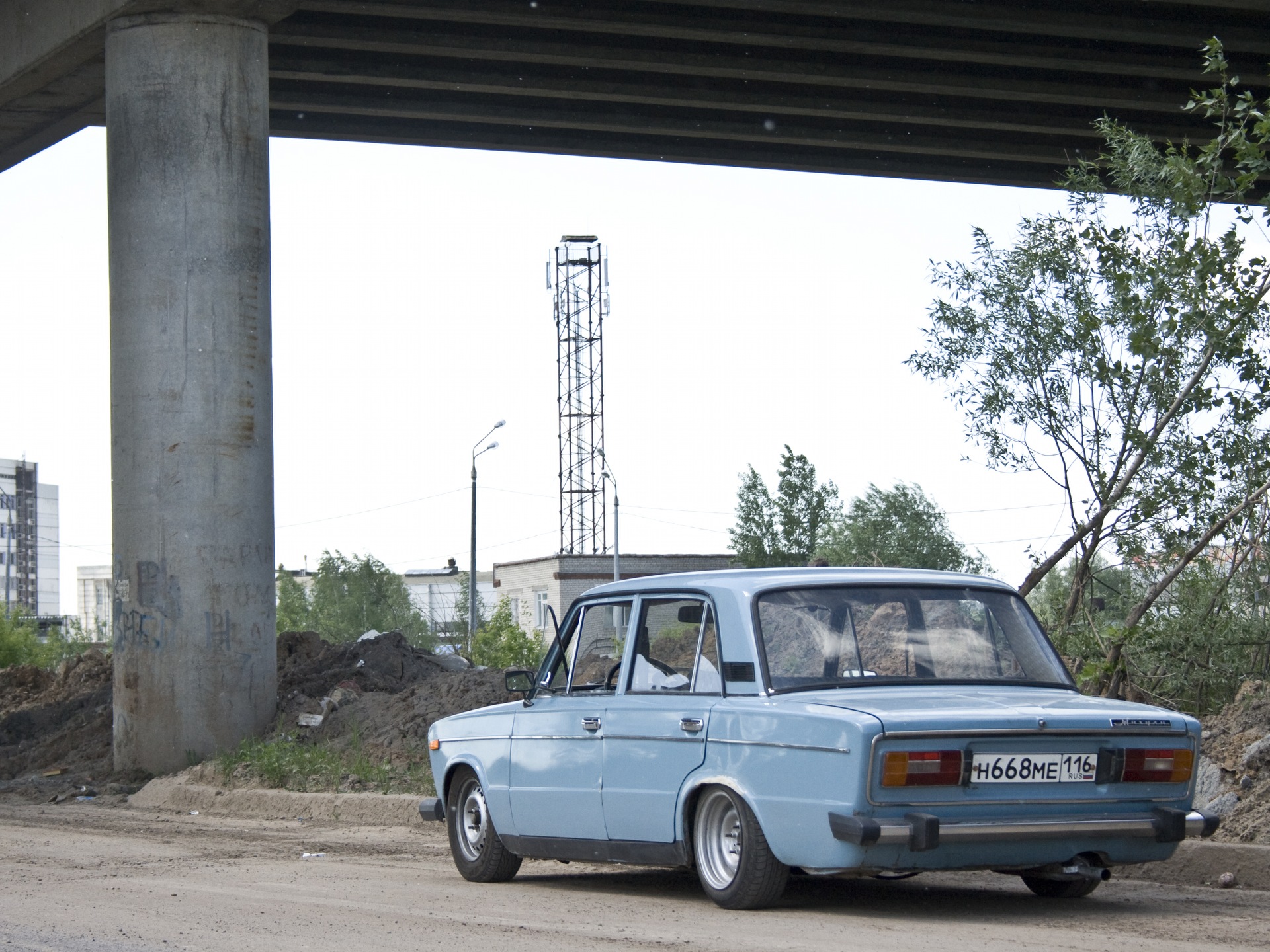 Опущеный, так сказать)))на языке прохожих))) — Lada 21061, 1,5 л, 1994 года  | мойка | DRIVE2