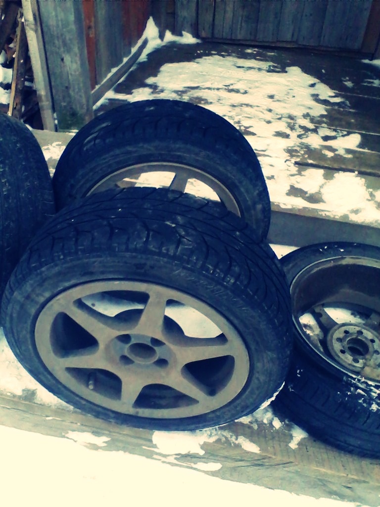 Поздний переход на зимнюю резину. — Lada 21083, 1,5 л, 2002 года | шины ...