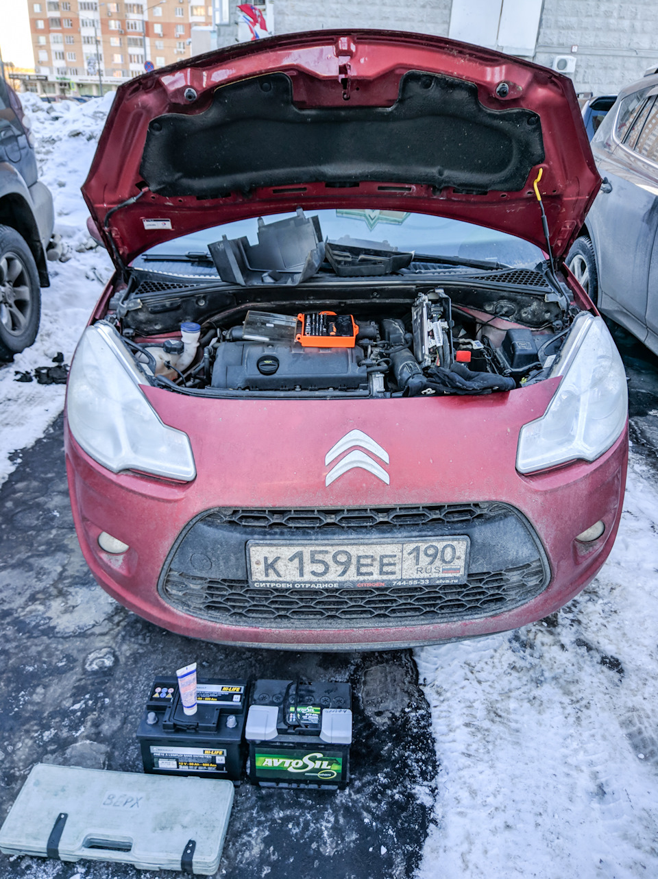 Замена АКБ или меняем исправное на новое =) — Citroen C3 (2G), 1,6 л, 2010  года | электроника | DRIVE2