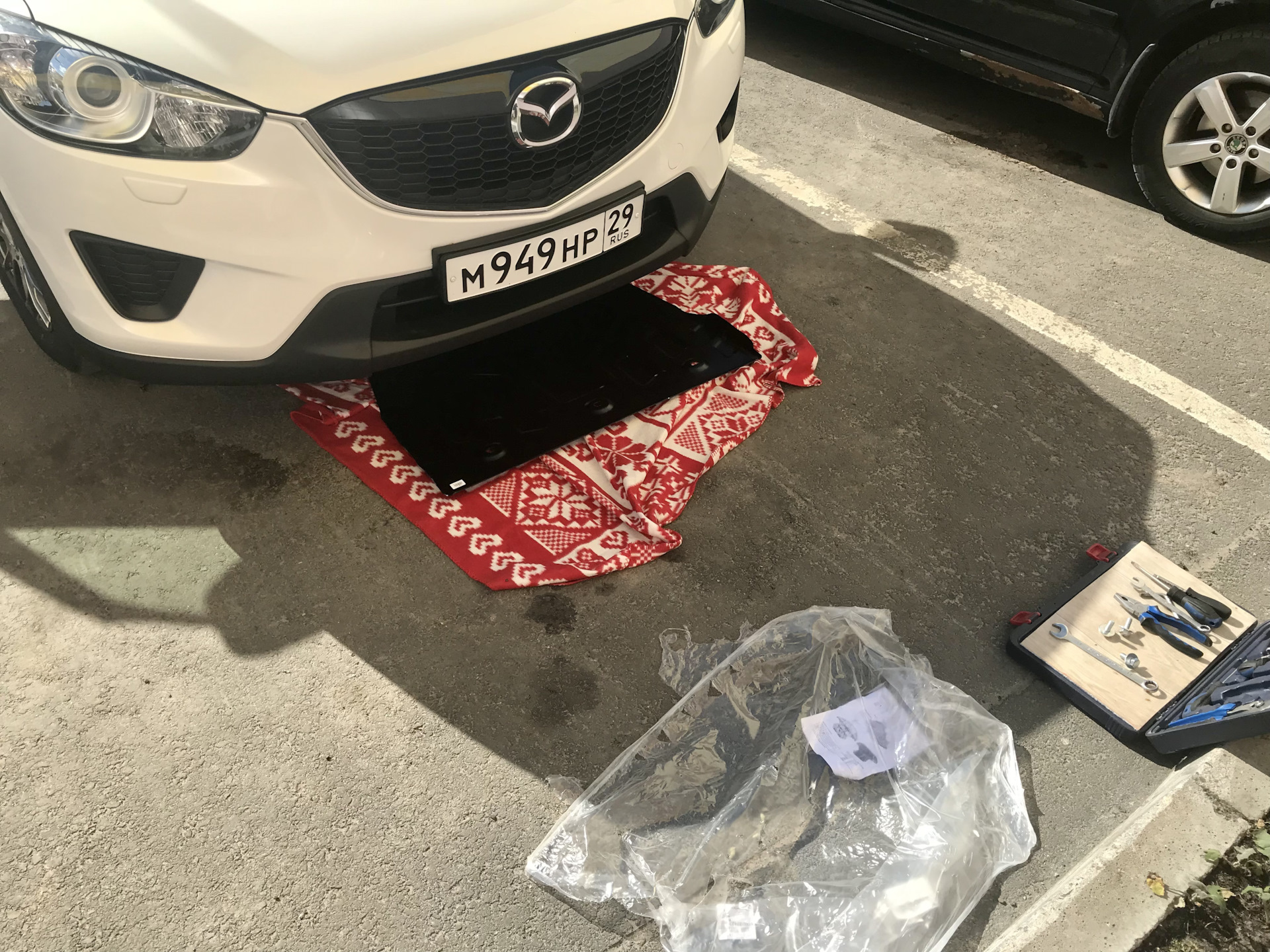 #14 ☆ Защита двигателя АВТОБРОНЯ 🛡 🇷🇺 ⚔️ на Мазда СХ-5 ☆ — Mazda CX-5 ...