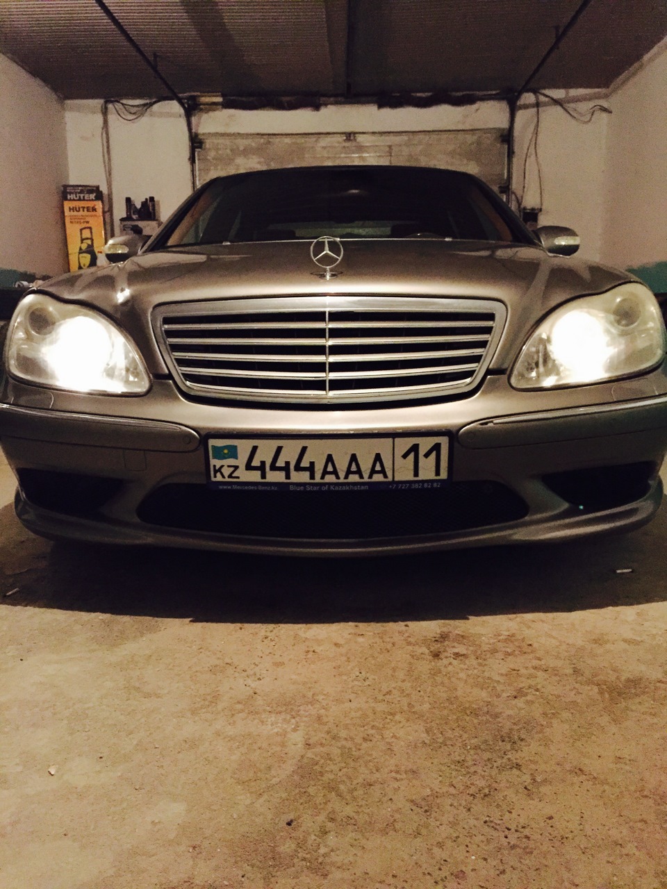 Новый номер — Mercedes-Benz S-Class (W220), 3,7 л, 2003 года | аксессуары |  DRIVE2