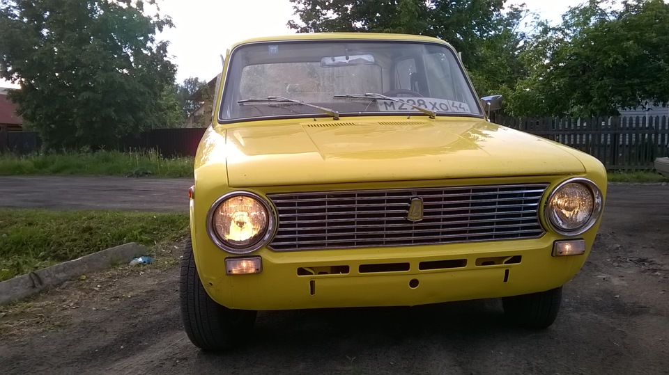 Первый прокат. — Lada 2101, 1,2 л, 1978 года | стайлинг | DRIVE2