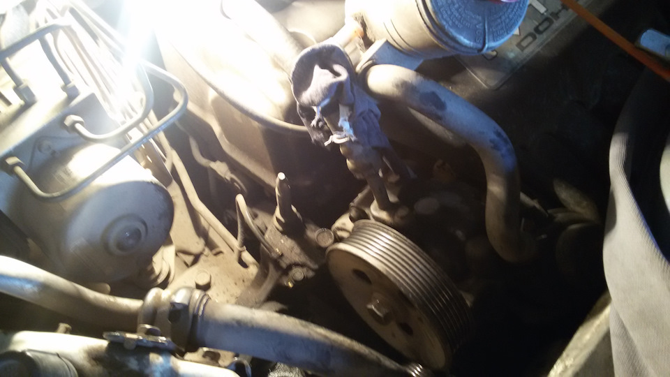 Замена подшипника на натяжном ролике — Honda CR-V (RD4, RD5, RD6, RD7 ...