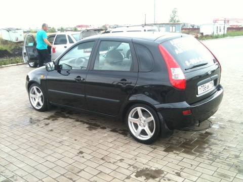 Молдинги на месте - Lada Калина хэтчбек, 1,6 л, 2008 года тюнинг DRIVE2