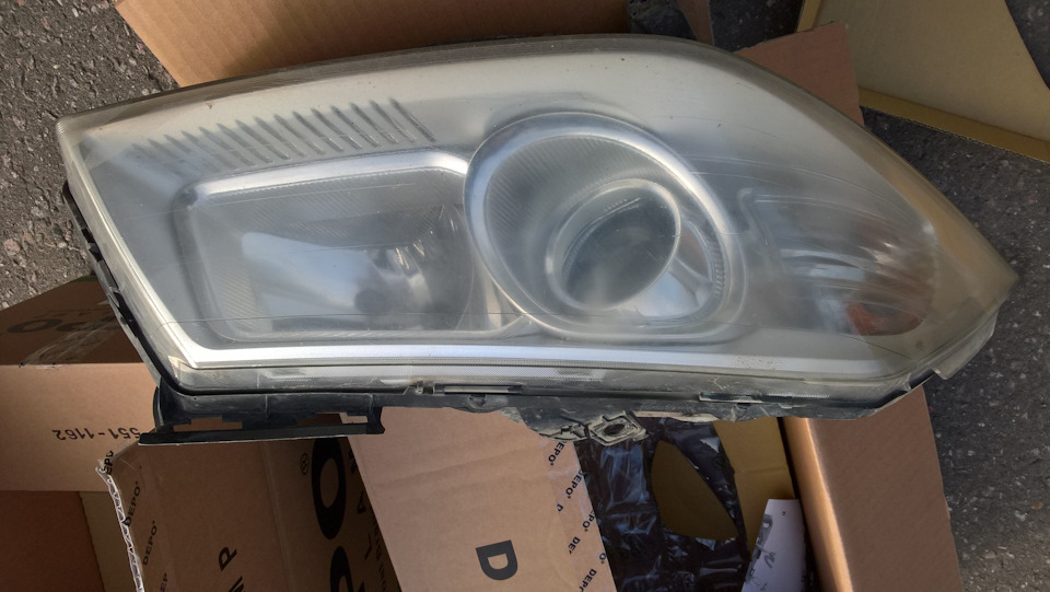 улучшаем свет фар на рено меган 2 — Renault Megane II, 1,6 л, 2007 года ...
