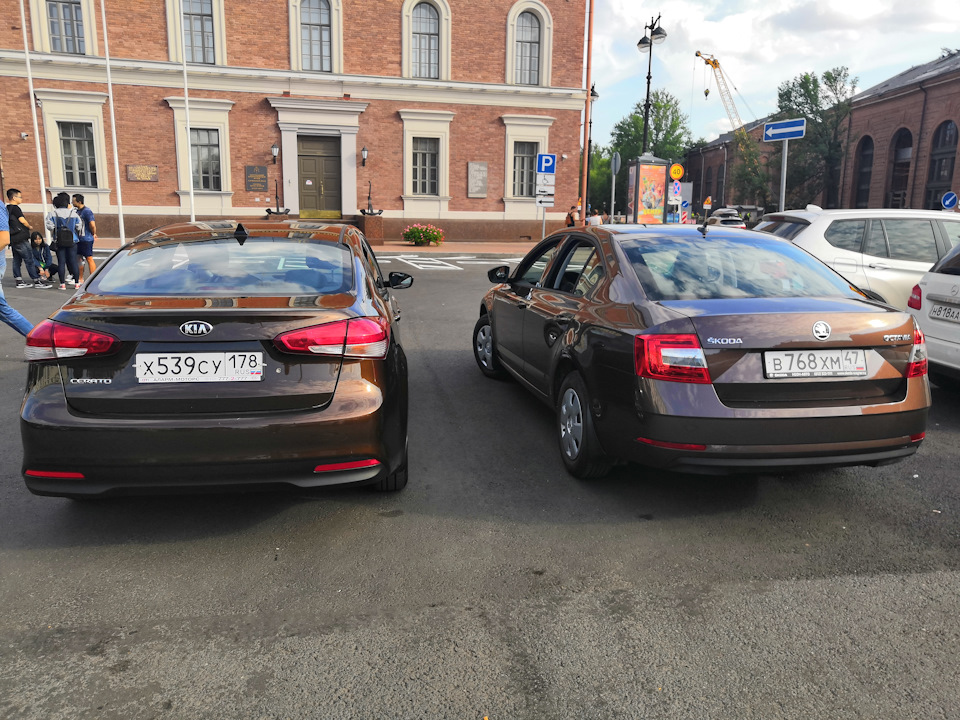 сравнение Церато и Октавия — KIA Cerato (3G), 1,6 л, 2017 года ...