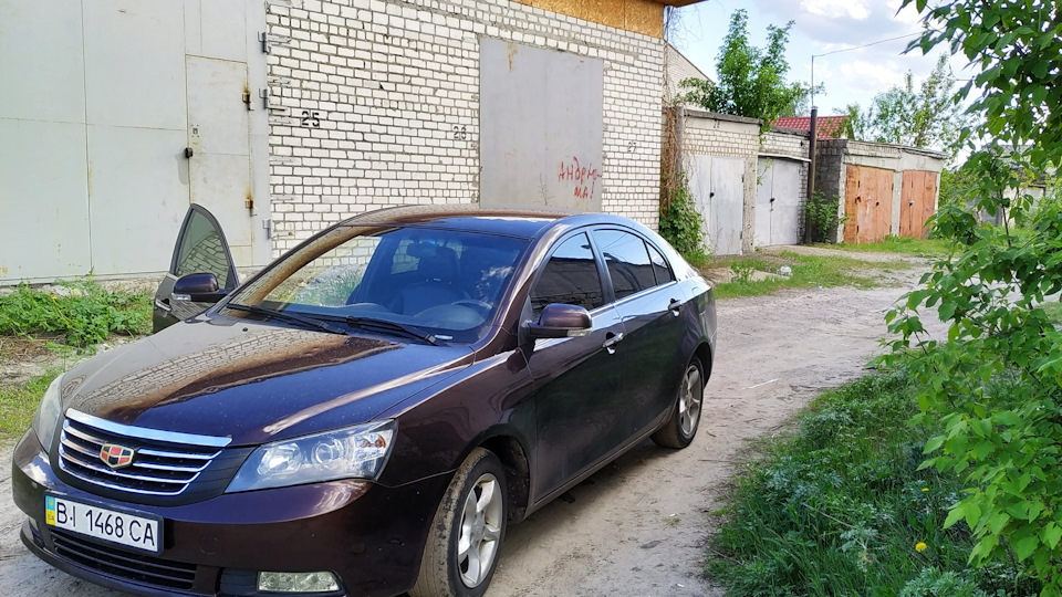 Писк, сверчок при наборе скорости. — Geely Emgrand EC7 FE-1, 1,5 л ...